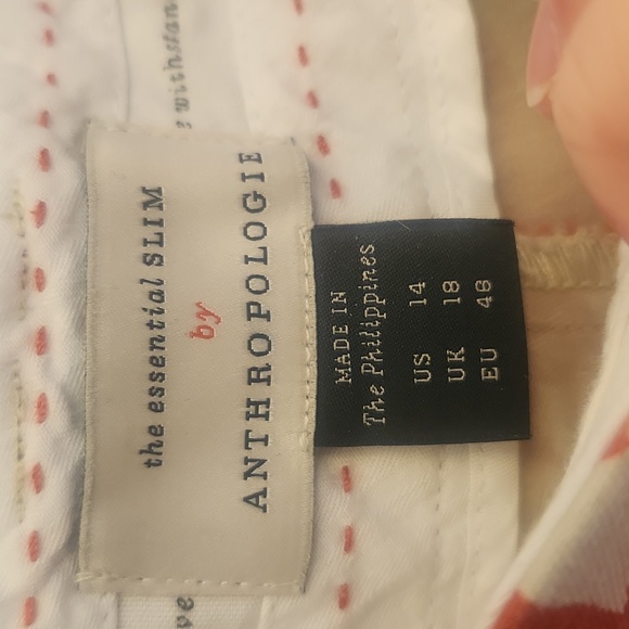 Anthropologie Lobster Pants - Picture 3 of 8